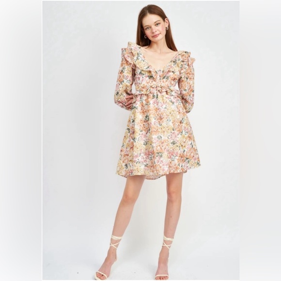 En Saison Kayla Floral Dress - Picture 1 of 4